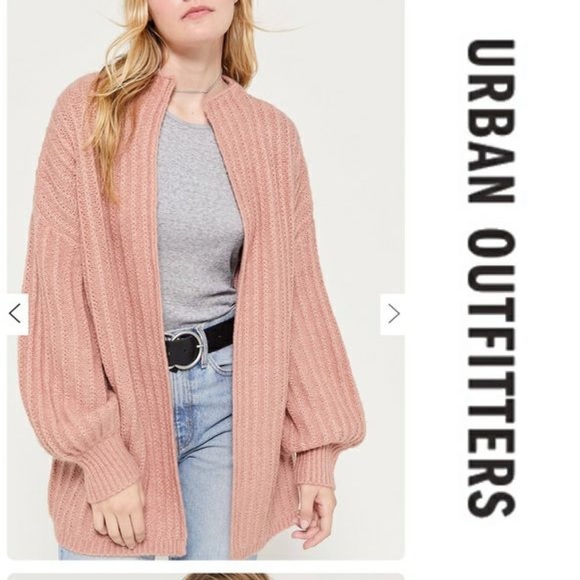 Urban Outfitters Ava Open-Front Cardigan S - Picture 1 of 11